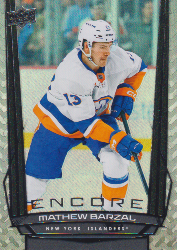 2025/26 Upper Deck Series 2 – Mathew Barzal New York Islanders E-182
