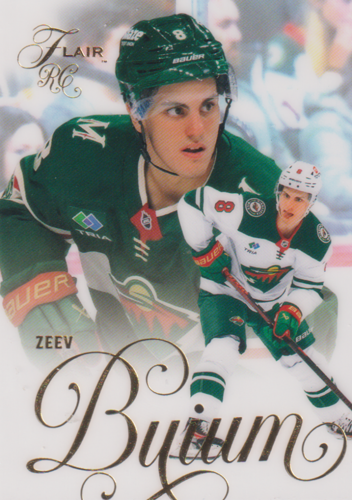 2025/26 UD Flair – Zeev Buium Minnesota Wild 163