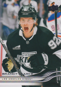 2025/26 Upper Deck Series 2 – Brandt Clarke Los Angeles Kings 328