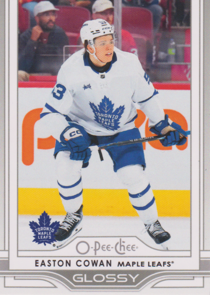 2025/26 Upper Deck Series 2 – Easton Cowan Toronto Maple Leafs OG-35