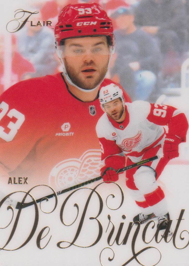 2025/26 UD Flair – Alex DeBrincat Detroit Red Wings 43