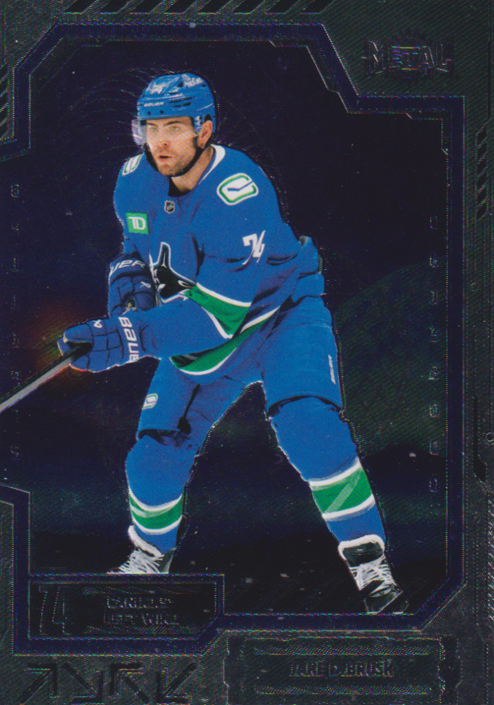 2025/26 Metal Universe – Jake DeBrusk Vancouver Canucks 37