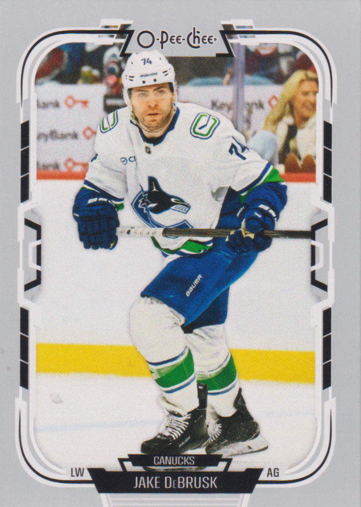 2025/26 O-Pee-Chee – Jake DeBrusk Vancouver Canucks 160
