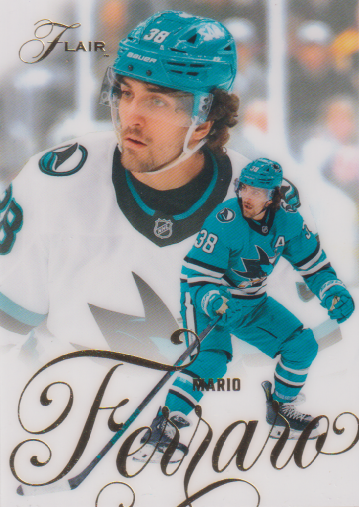 2025/26 UD Flair – Mario Ferraro San Jose Sharks 105