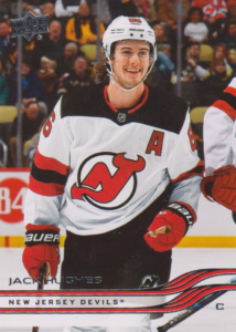 2025/26 Upper Deck Series 2 – Jack Hughes New Jersey Devils 351