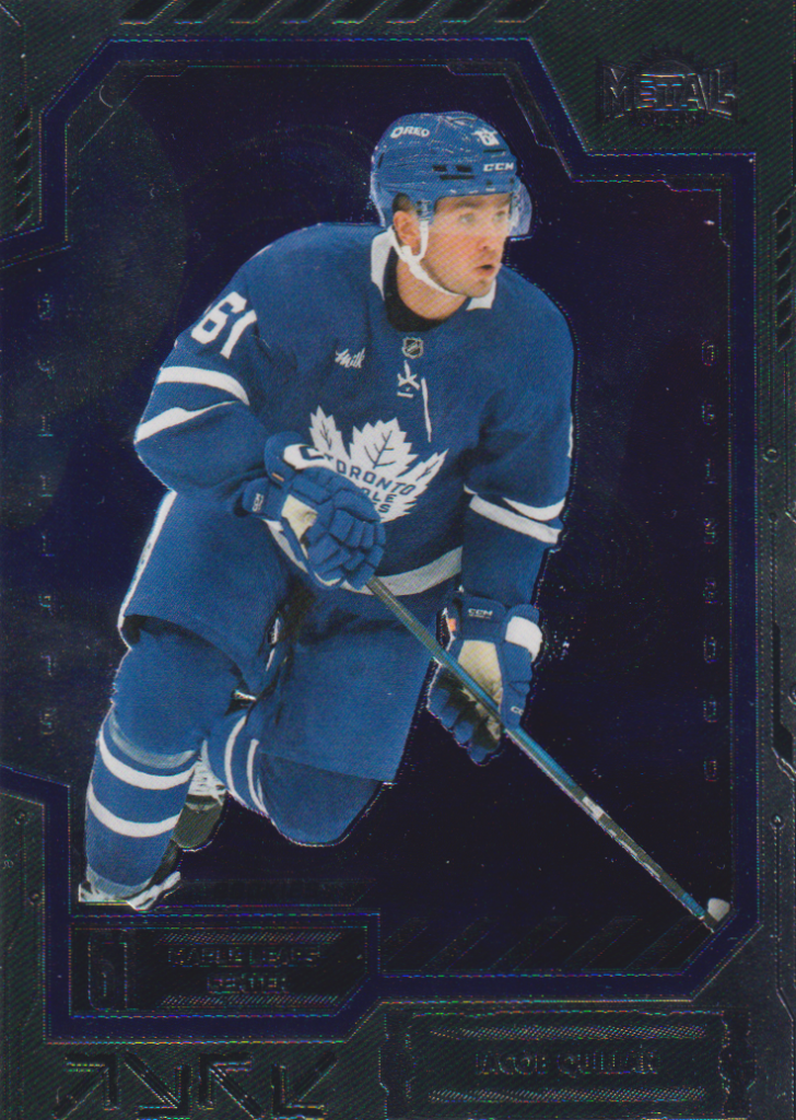 2025/26 Metal Universe – Jacob Quillan Toronto Maple Leafs 102