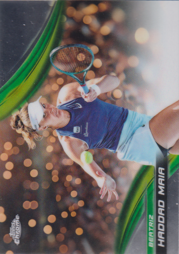 2025 Topps Chrome Tennis – Beatriz Haddad Maia 13