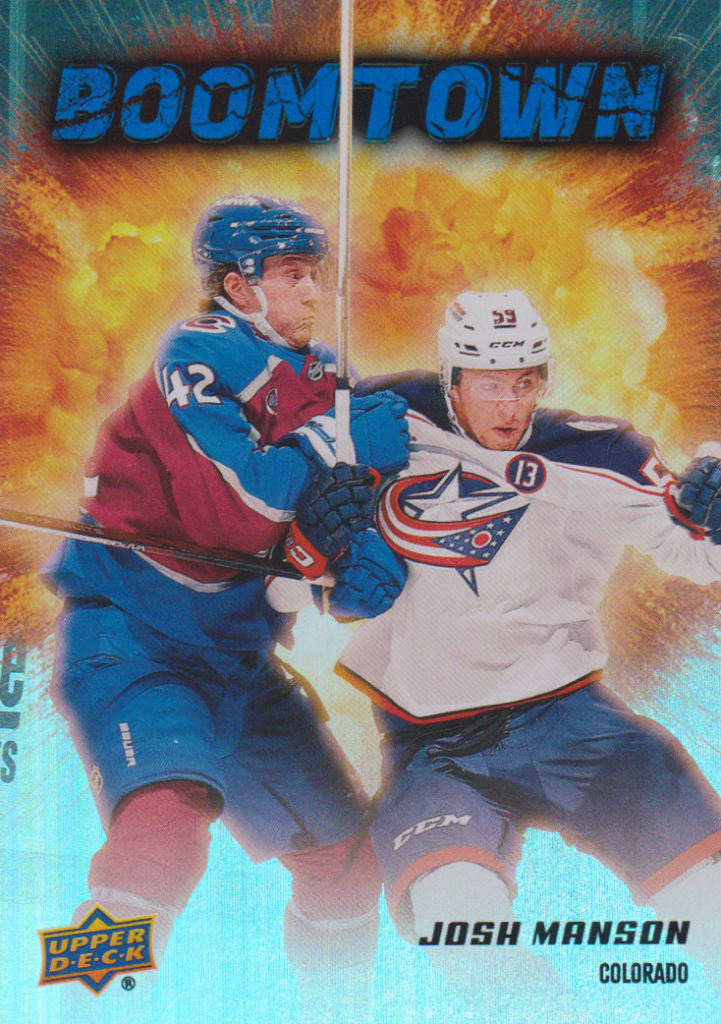 2025/26 Upper Deck Series 2 – Josh Manson Colorado Avalanche BT-9