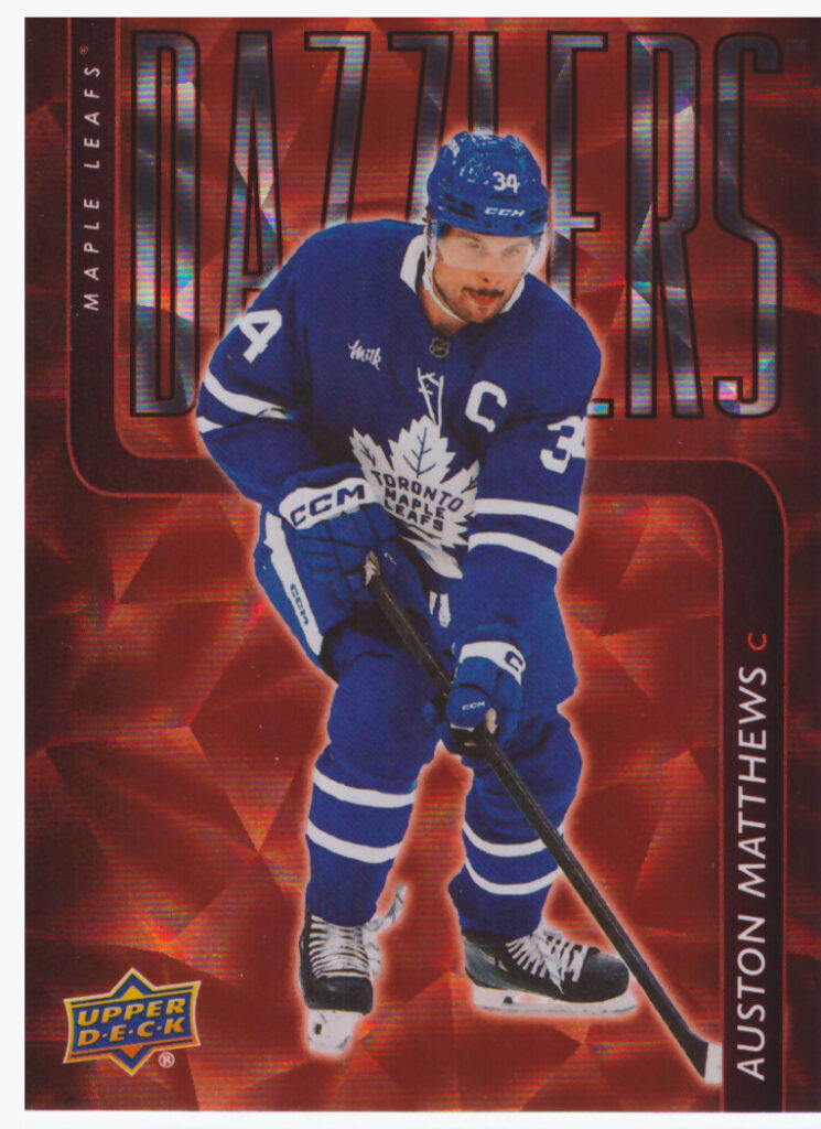 2025/26 Upper Deck Series 2 – Auston Matthews Toronto Maple Leafs DZ-87