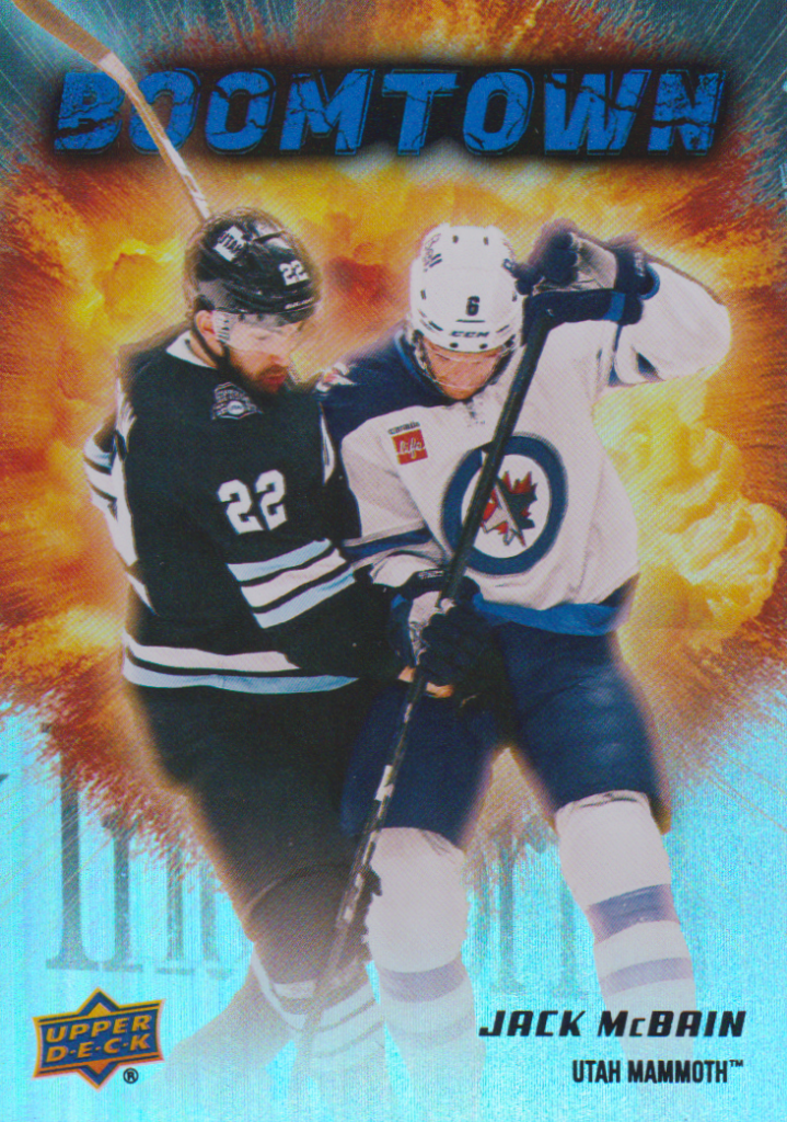 2025/26 Upper Deck Series 2 – Jack McBain Utah Mammoth BT-8