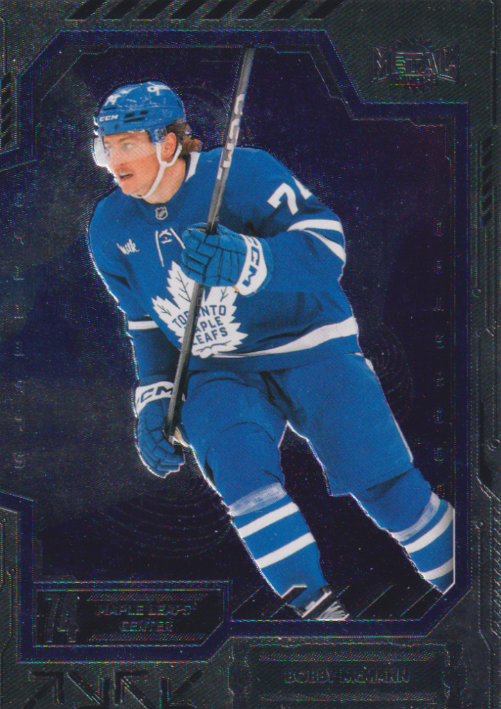 2025/26 Metal Universe – Bobby McMann Toronto Maple Leafs 74