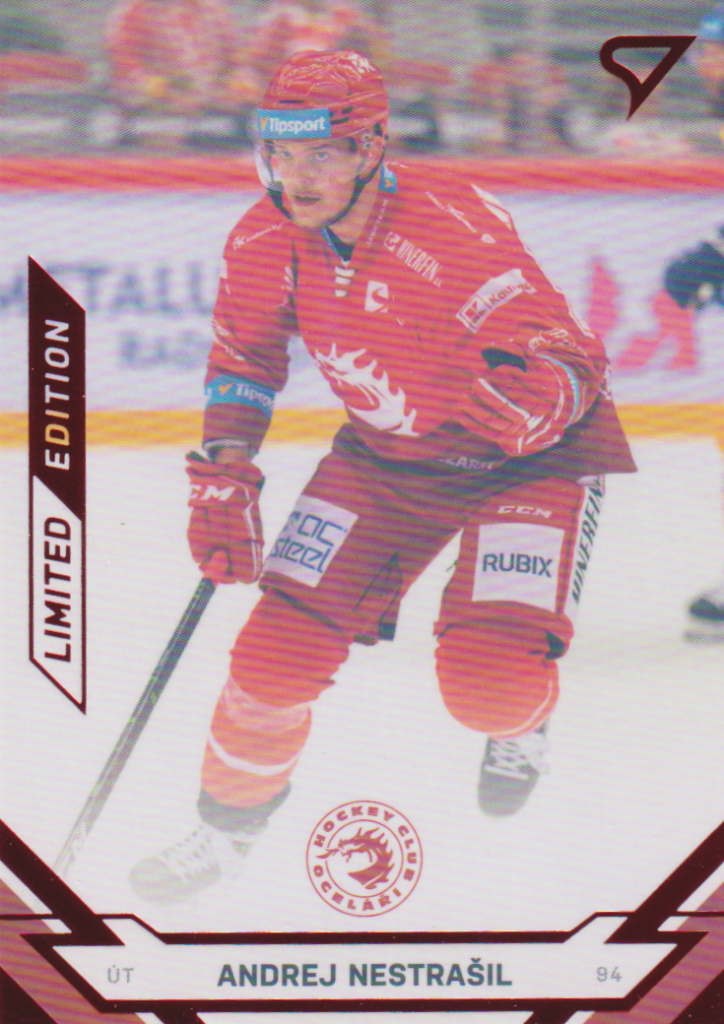 2021/22 Tipsport ELH – Andrej Nestrašil HC Oceláři Třinec 15 /49