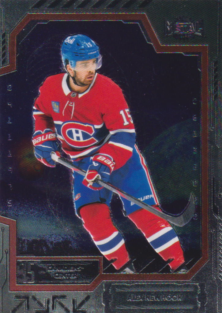 2025/26 Metal Universe – Alex Newhook Montreal Canadiens 76