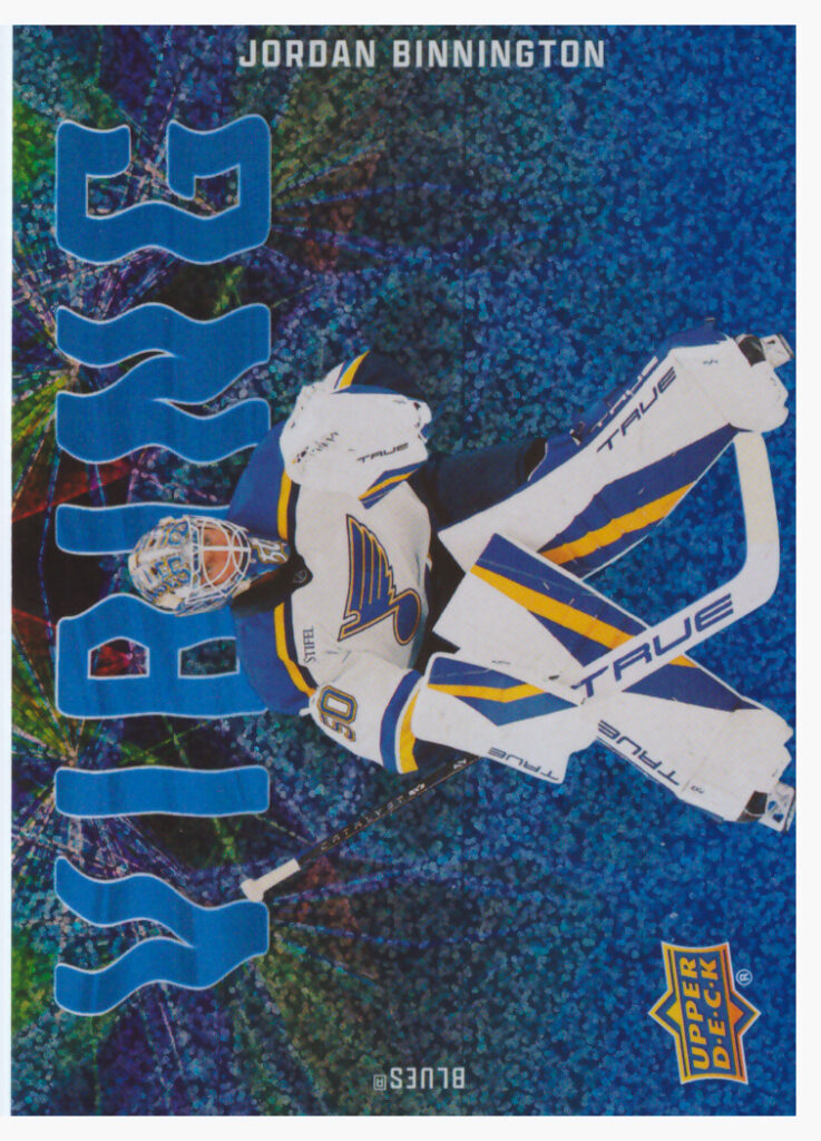 2025/26 Upper Deck Series 2 – Jordan Binnington St.Louis Blues VB-1