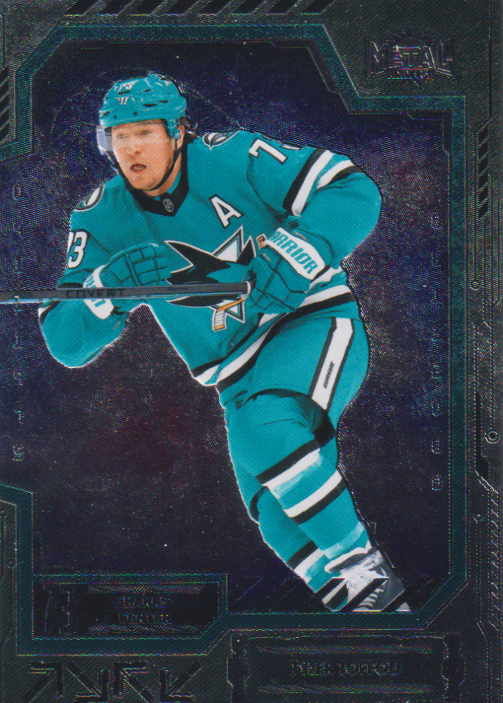 2025/26 Metal Universe – Tyler Toffoli San Jose Sharks 95