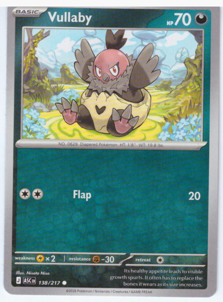 Mega Evolution 2.5: Ascended Heroes – Vullaby 138