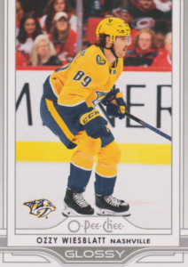 2025/26 Upper Deck Series 2 – Ozzy Wiesblatt Nashville Predators OG-38