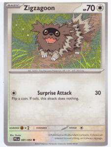 Mega Evolution 2: Phantasmal Flames – Zigzagoon 081