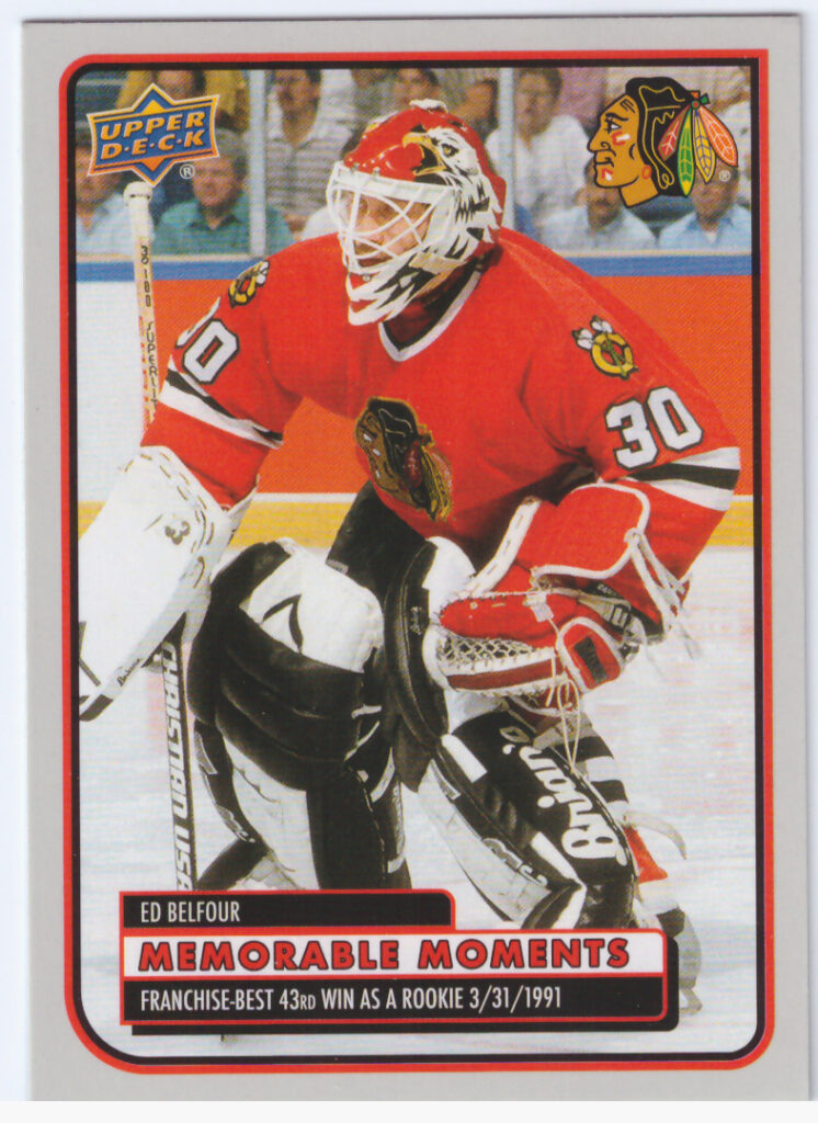 2025/26 Chicago Blackhawks Centennial (hobby) – Ed Belfour Chicago Blackhawks MM-17