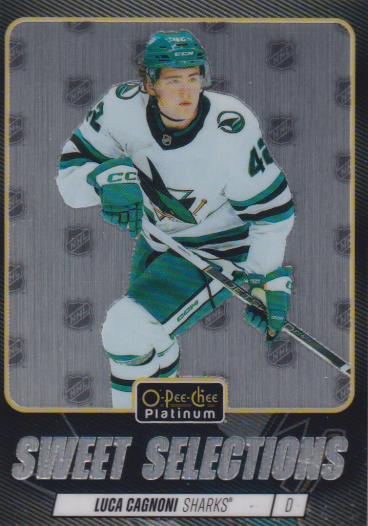 2025/26 O-Pee-Chee Platinum – Luca Cagnoni San Jose Sharks SS-12