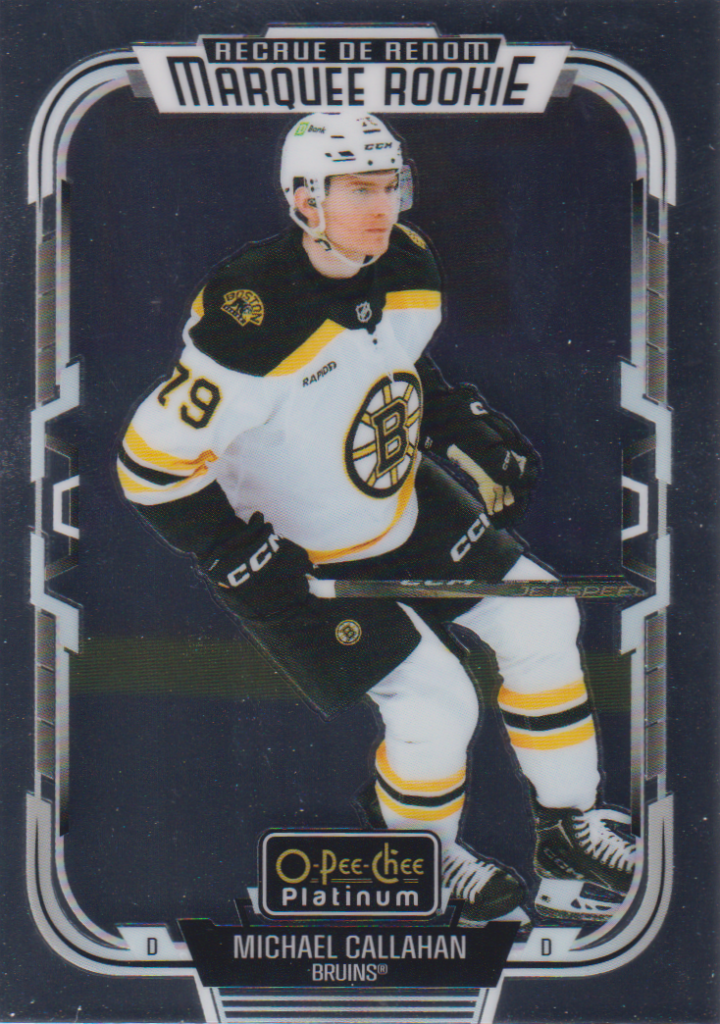 2025/26 O-Pee-Chee Platinum – Michael Callahan Boston Bruins 203