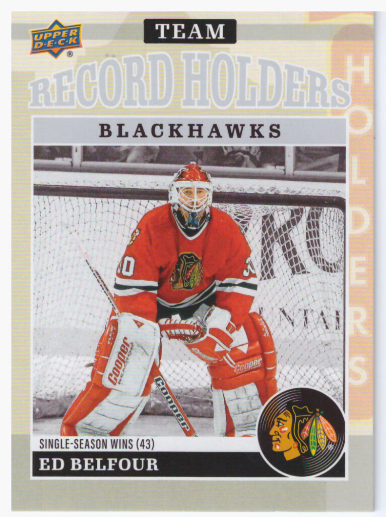 2025/26 Chicago Blackhawks Centennial (hobby) – Ed Belfour Chicago Blackhawks 180