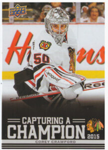 2025/26 Chicago Blackhawks Centennial (hobby) – Corey Crawford Chicago Blackhawks CC-11
