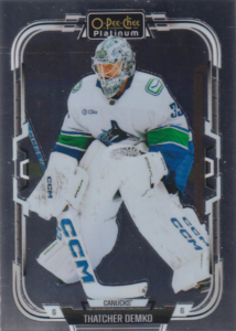 2025/26 O-Pee-Chee Platinum – Thatcher Demko Vancouver Canucks 179