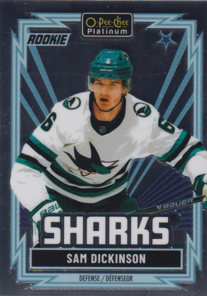2025/26 O-Pee-Chee Platinum – Sam Dickinson San Jose Sharks R-99
