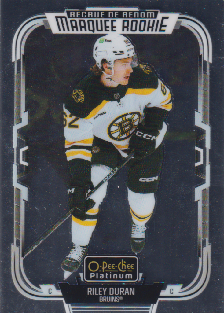2025/26 O-Pee-Chee Platinum – Riley Duran Boston Bruins 205