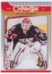 2009/10 O-Pee-Chee – Brian Elliott Ottawa Senators 258