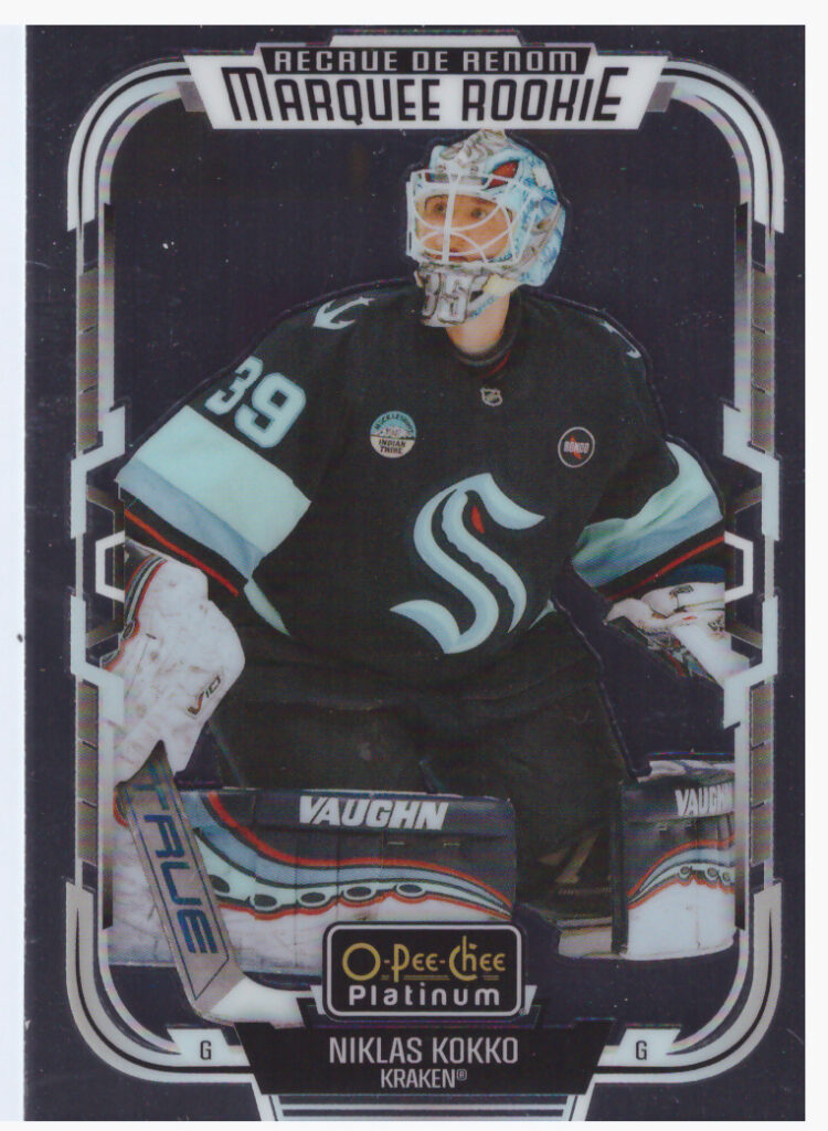 2025/26 O-Pee-Chee Platinum – Niklas Kokko Seattle Kraken 254