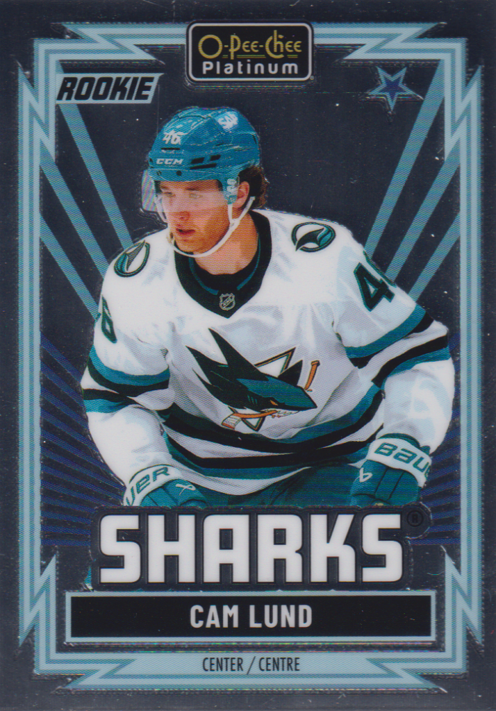 2025/26 O-Pee-Chee Platinum – Cam Lund San Jose Sharks R-86