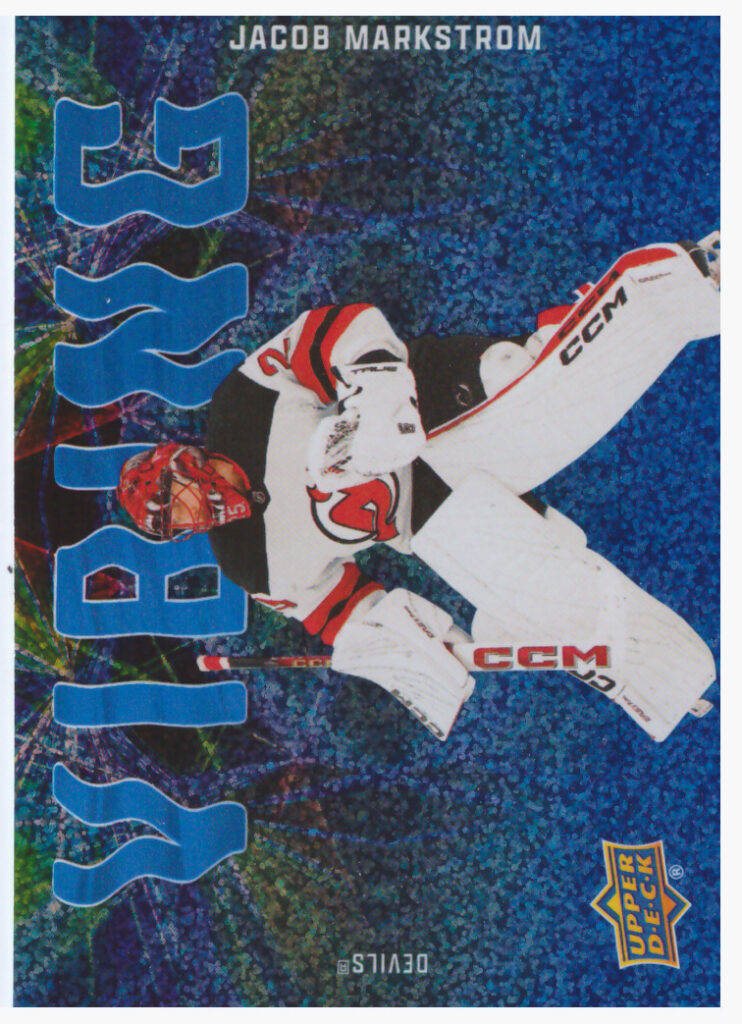 2025/26 Upper Deck Series 2 – Jacob Markstrom New Jersey Devils VB-8