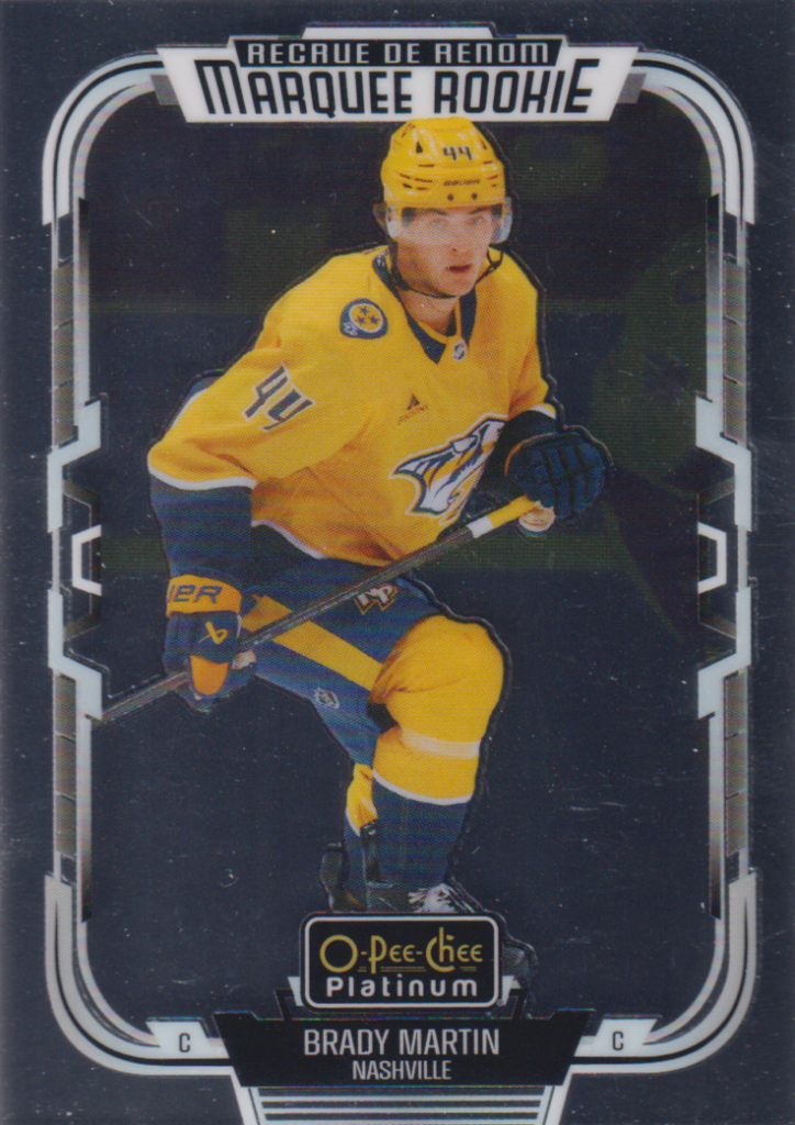 2025/26 O-Pee-Chee Platinum – Brady Martin Nashville Predators 277
