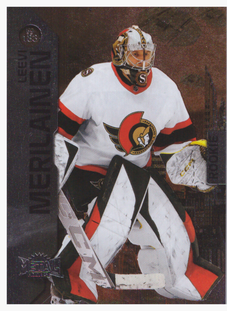 2023/24 Metal Universe – Leevi Merilainen Ottawa Senators 183