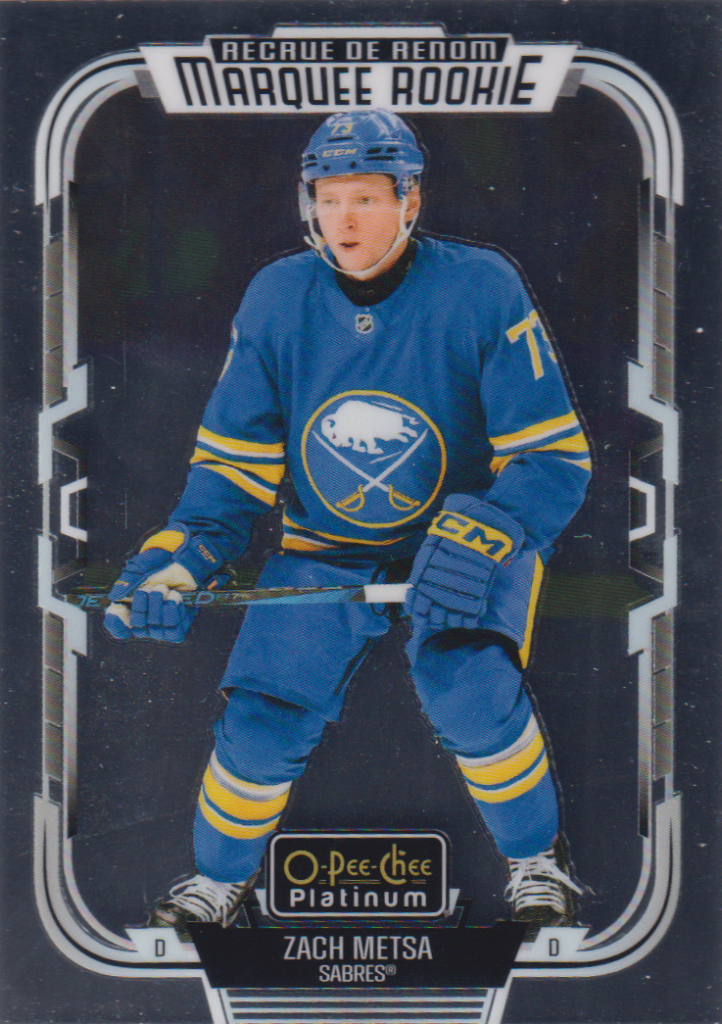 2025/26 O-Pee-Chee Platinum – Zach Metsa Buffalo Sabres 290