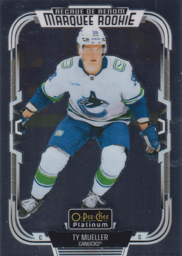 2025/26 O-Pee-Chee Platinum – Ty Mueller Vancouver Canucks 262