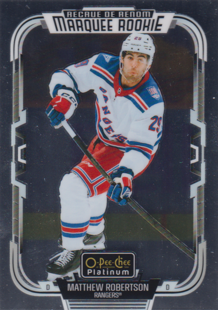 2025/26 O-Pee-Chee Platinum – Matthew Robertson New York Rangers 241