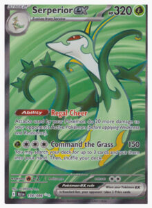 Scarlet & Violet 10.5: Black Bolt & White Flare – Serperior Ex 156