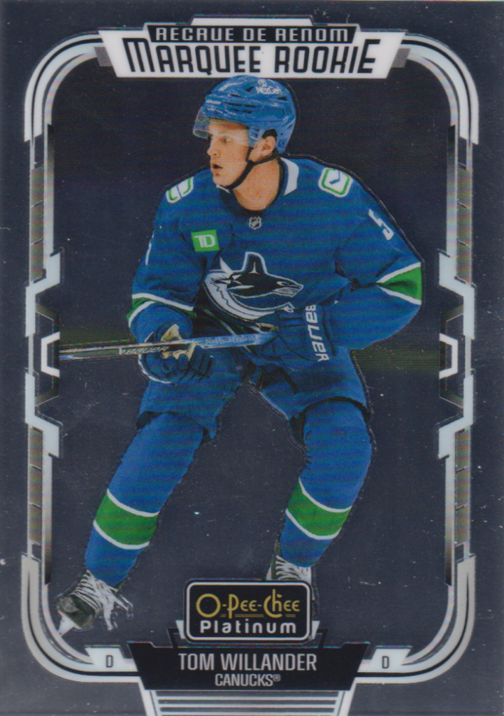 2025/26 O-Pee-Chee Platinum – Tom Willander Vancouver Canucks 294
