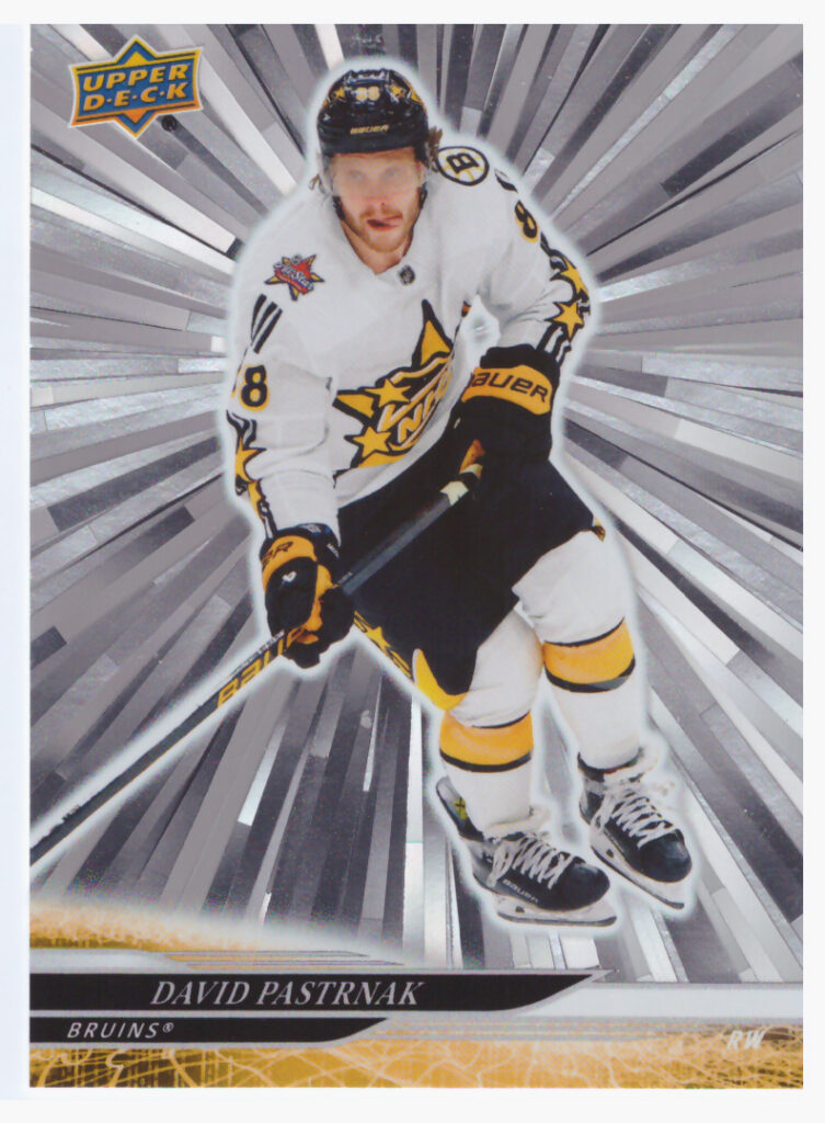 2024/25 UD Extended – David Pastrňák Boston Bruins 668