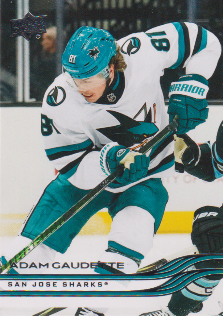 2025/26 Extended – Adam Gaudette San Jose Sharks 602