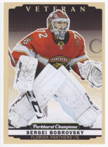2022/23 Parkhurst Champions – Sergei Bobrovsky Florida Panthers 211