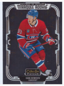 2025/26 O-Pee-Chee Platinum – Ivan Demidov Montreal Canadiens 232