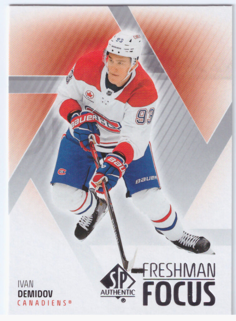 2025/26 SP Authentic – Ivan Demidov Montreal Canadiens FF-12