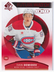 2025/26 SP Authentic – Ivan Demidov Montreal Canadiens 149