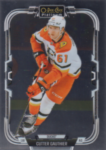 2025/26 O-Pee-Chee Platinum – Cutter Gauthier Anaheim Ducks 140