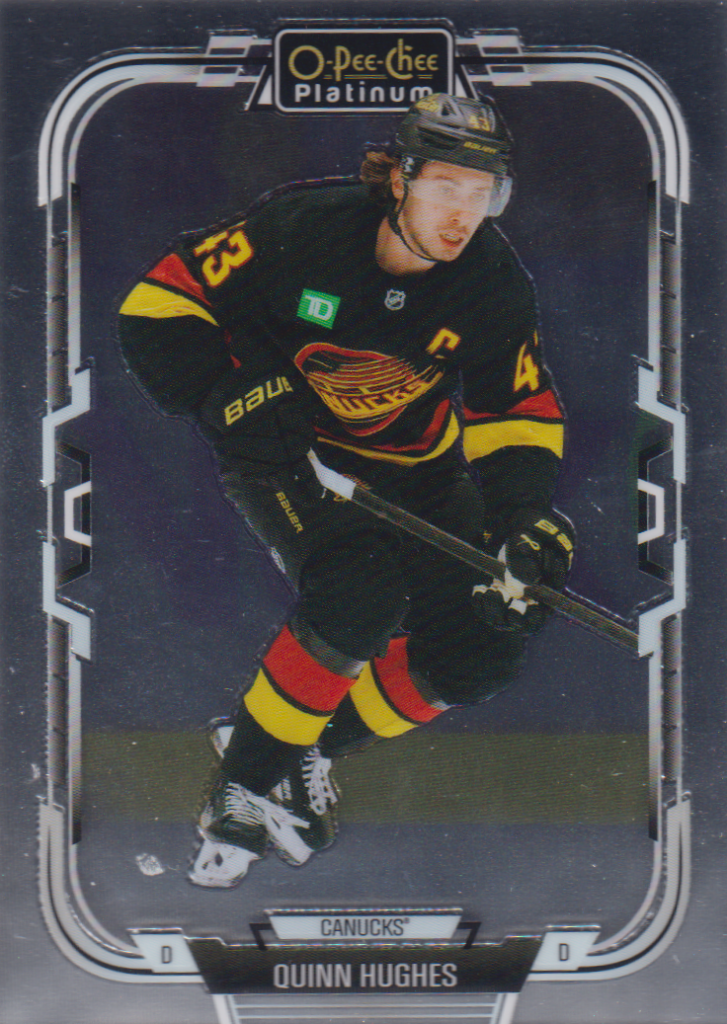 2025/26 O-Pee-Chee Platinum – Quinn Hughes Vancouver Canucks 129
