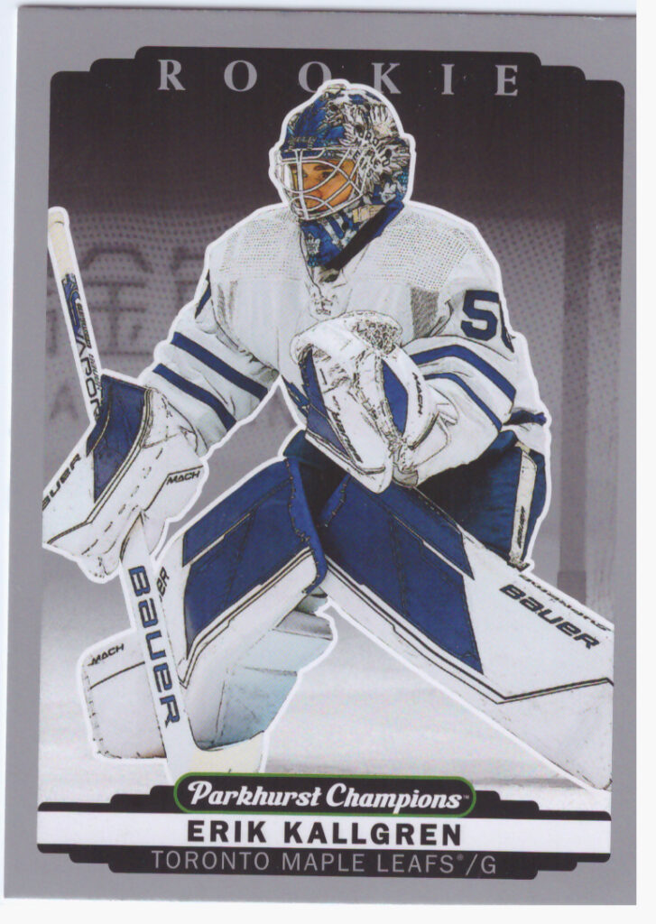 2022/23 Parkhurst Champions – Erik Kallgren Toronto Maple Leafs 282
